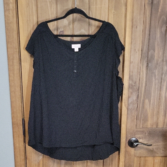 Cabernet Black Women's Blouse - Picture 1 of 4